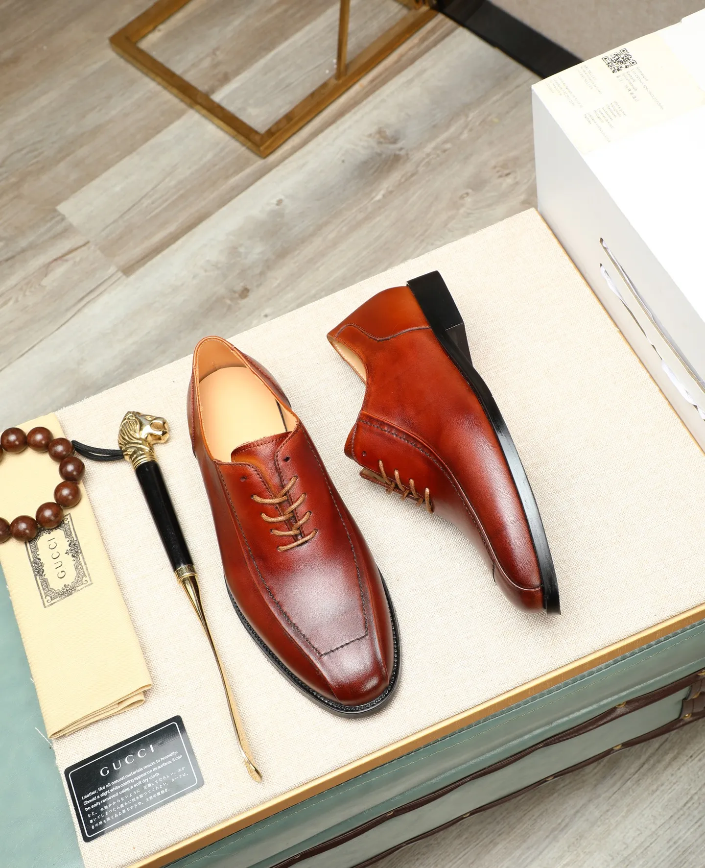 Men's men's shoes💰520📛📛Original (water-dyed cow lining) Gucci GUCCI official website formal shoes🌀 Italian🇮🇹imported cowhide➕top imported water-dyed cowhide lining💋Finely handmade original bottom, the real thing looks better when photographed in person Standard size 38-44